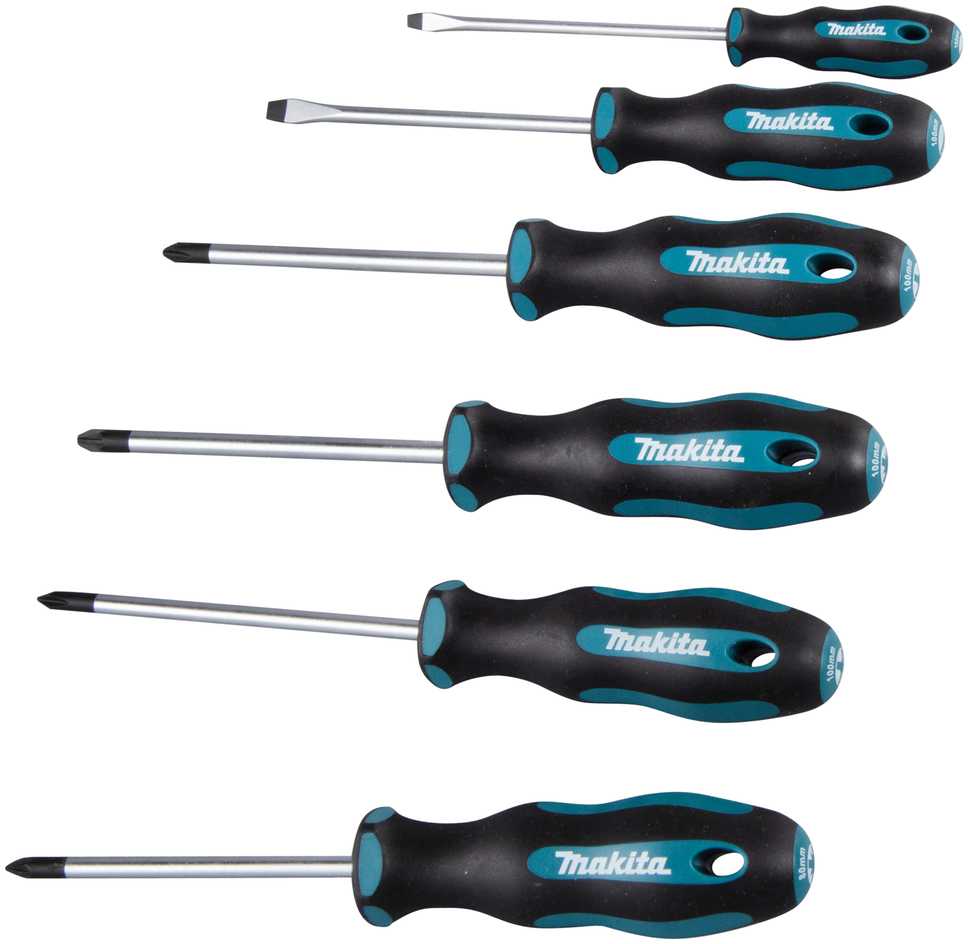 Makita Atsuktuvų rinkinys 6 vnt E-10528