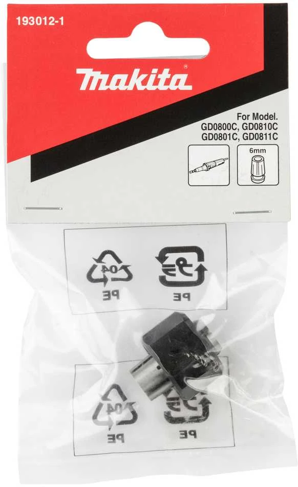 Makita Cangė 6MM GD0800C GD0810C 193012-1