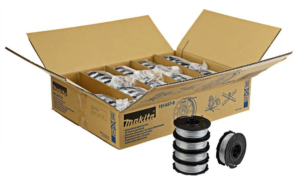 Makita Cinkuota viela rišikliui, 08mm, 50VNT/PAK 191A57-9