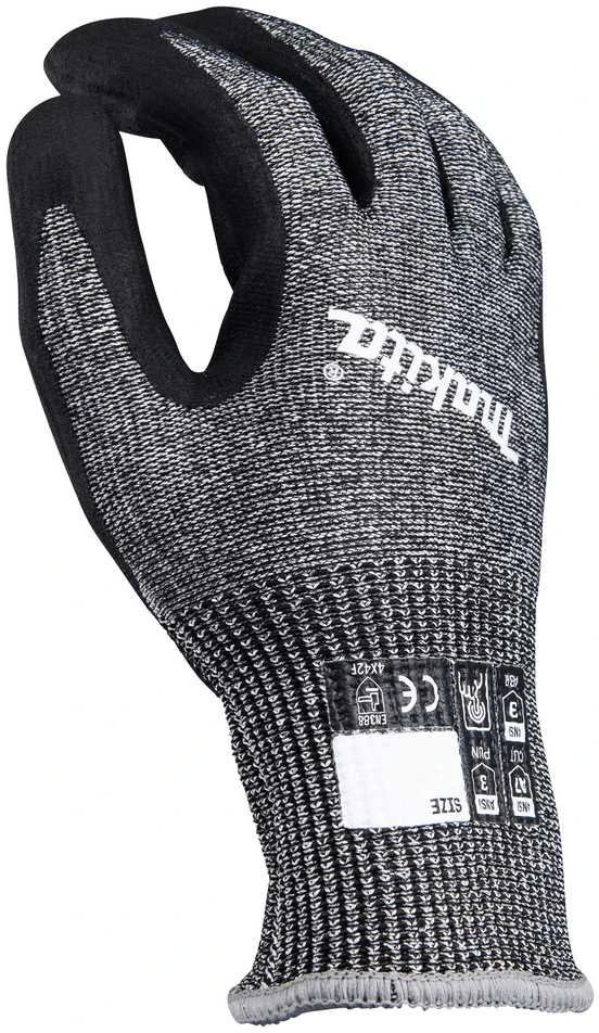 Makita DARBINĖS PIRŠTINĖS, ATSPARIOS ĮPJOVIMAMS, XL P-84735