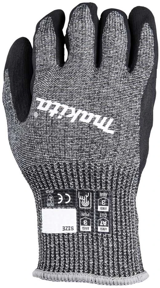 Makita DARBINĖS PIRŠTINĖS, ATSPARIOS ĮPJOVIMAMS, XL P-84735