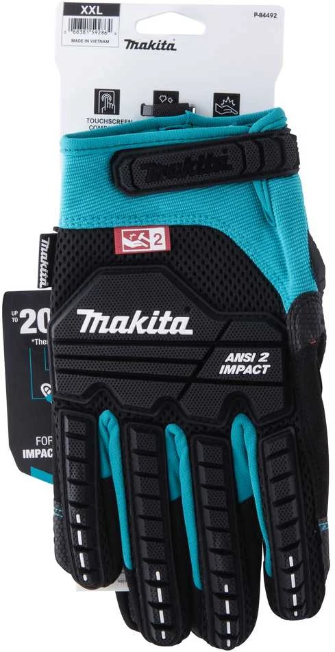 Makita Darbinės pirštinės, XXL dydžio P-84492
