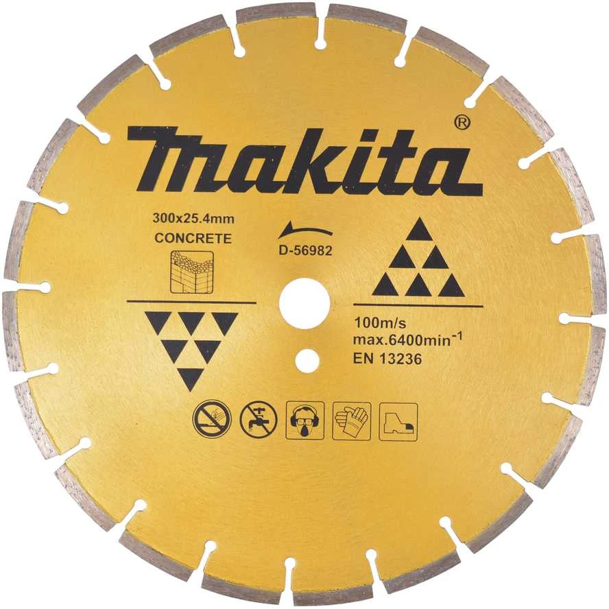 Makita Deim. diskas betonui 300/25,4 mm Standart klasės D-56982