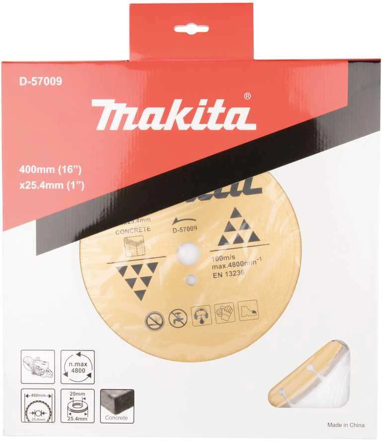 Makita Deim. diskas betonui 400/25,4 mm Standart klasės D-57009