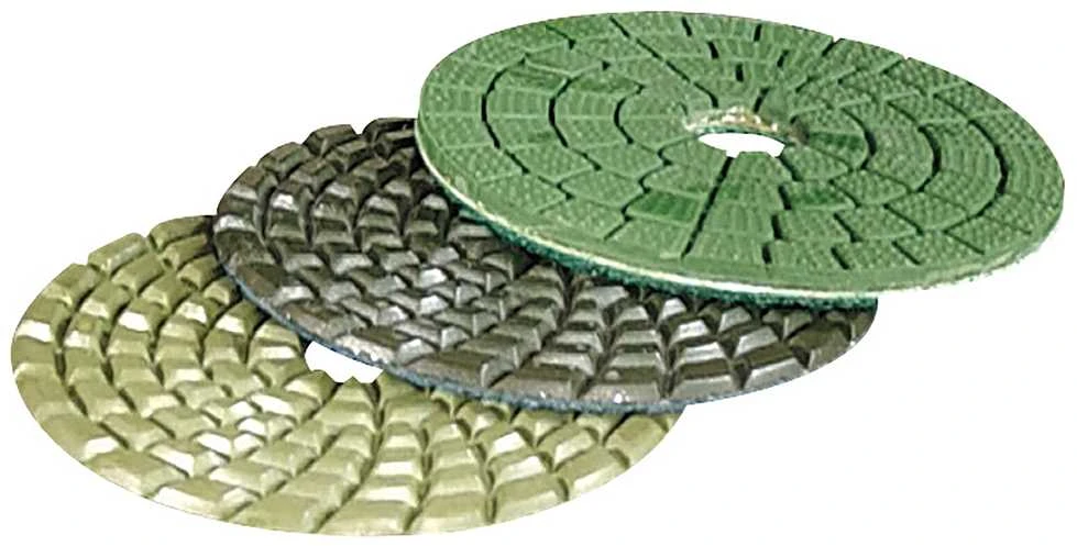 Makita Deimantiniai poliravimo diskai 100 mm, komplektas: G50, G100, G200, G400, G800, G1500, G3000 ir poliravimas D-15805