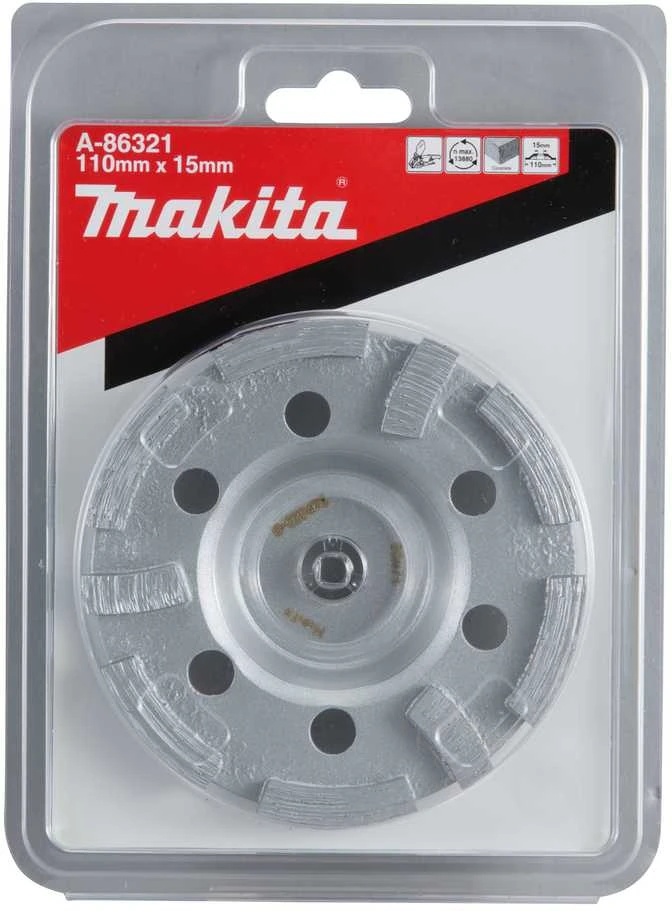Makita Deimantinis diskas 110MM segmentinis: dažu nuemimui A-86321