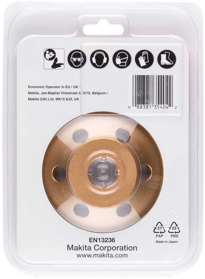 Makita Deimantinis diskas 110MM vientisas, užbaigimui. B-12289