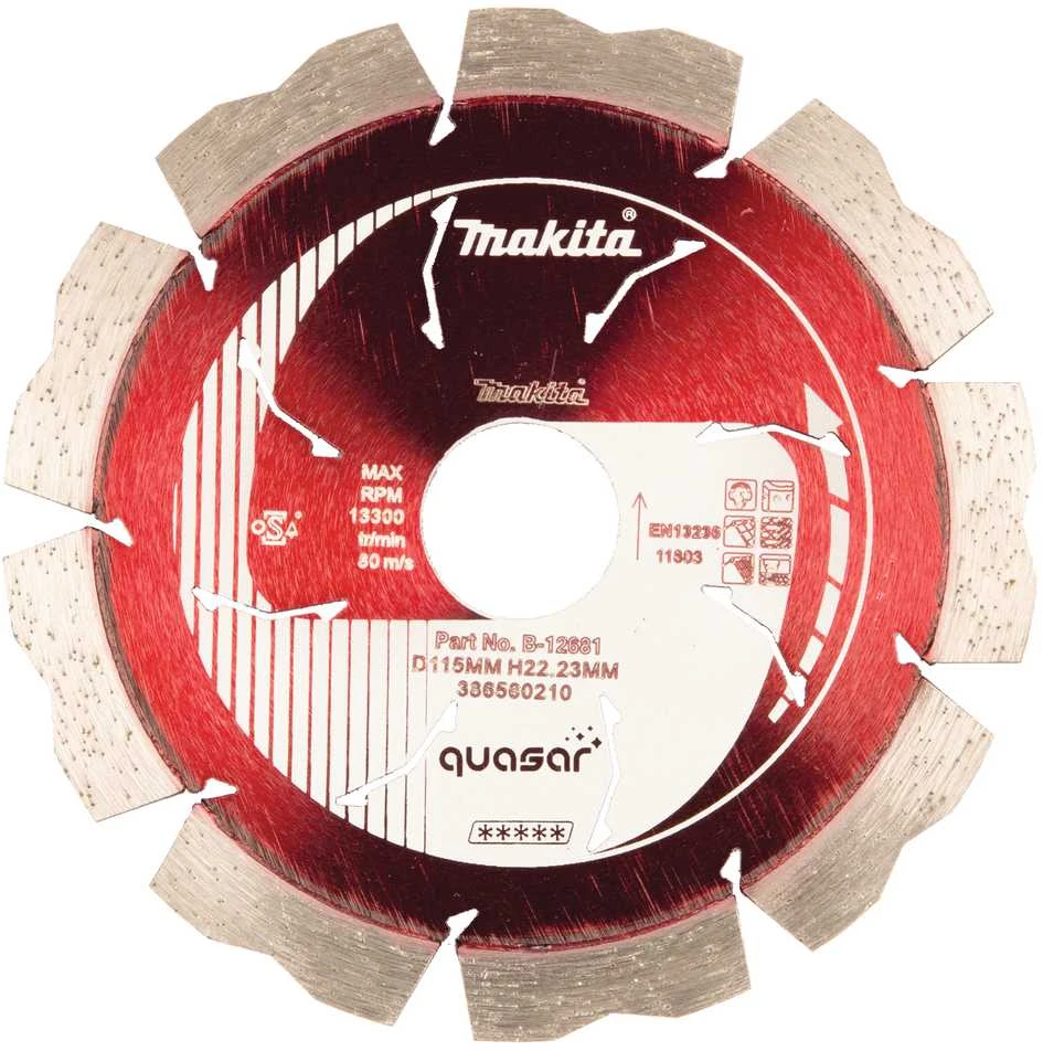 Makita Deimantinis diskas 115mm QUASAR B-12681