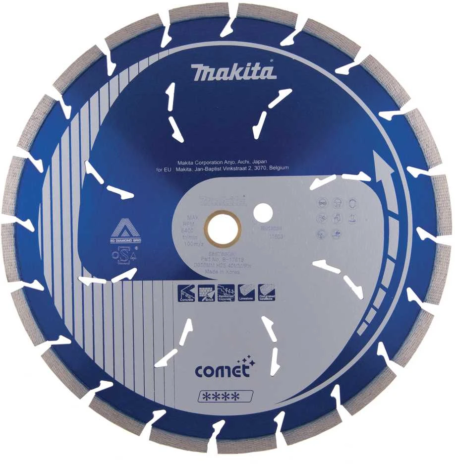 Makita Deimantinis diskas 300MM COMET RAPID B-17619 300X25,4/20MM