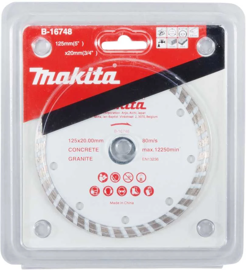 Makita Deimantinis diskas B-16748 125 mm • Concrete / Granite