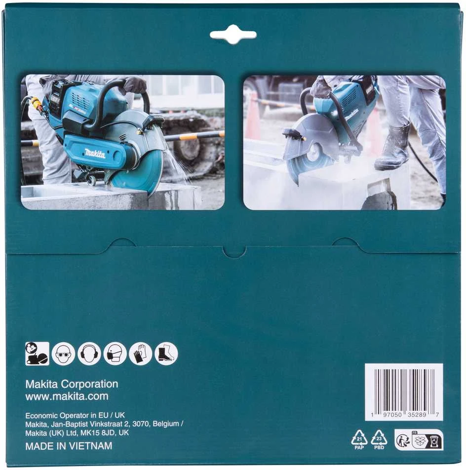 Makita Deimantinis diskas betono pjovimui (šlapiam/sausam pjovimui) 355mm E-23226