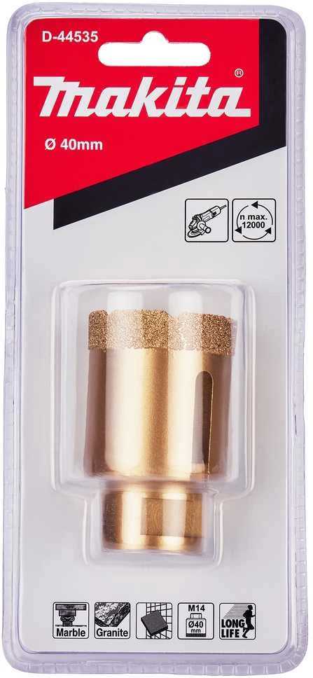 Makita Deimantinis grąžtas 40MM. (M14) D-44535