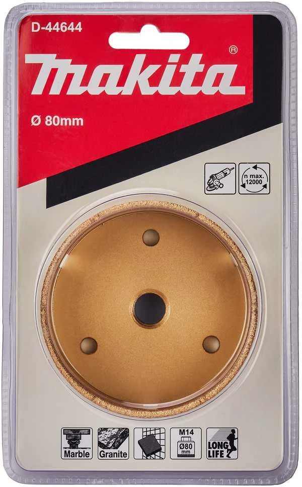 Makita Deimantinis grąžtas 80MM. (M14) D-44644