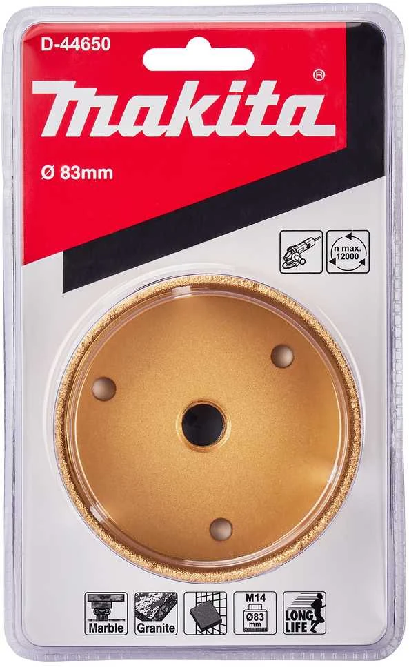Makita Deimantinis grąžtas 83MM. (M14) D-44650