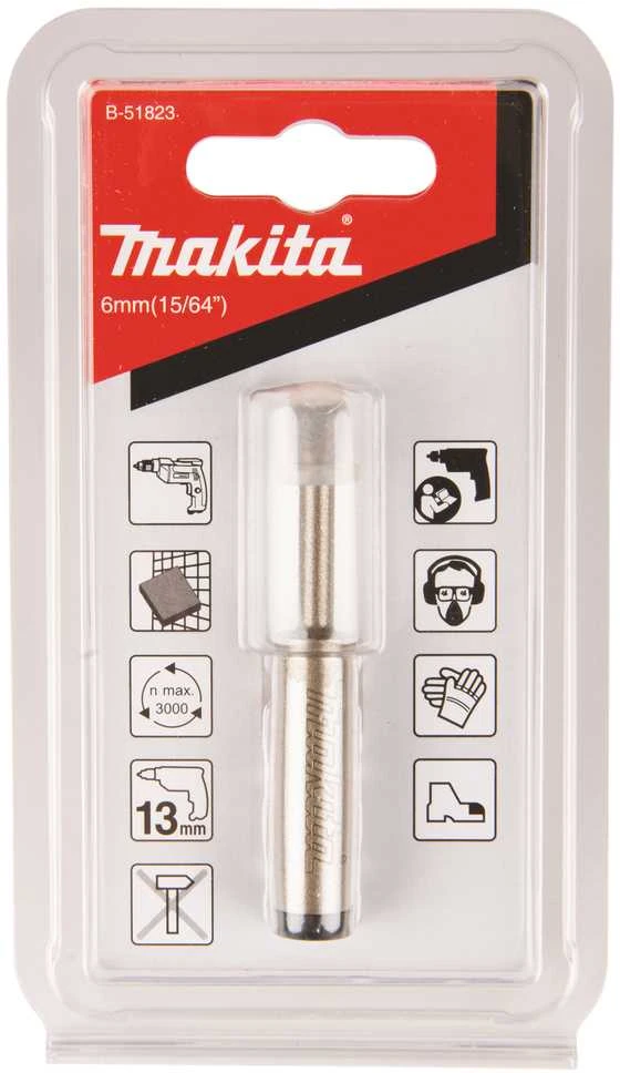 Makita Deimantinis grąžtas keraminėms plytelėms 6 mm B-51823
