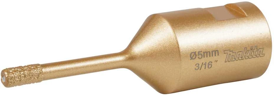 Makita Deimantinis grąžtas sulituotas vakuuminiu būdu (M14), granitui, marmurui, plytelėms 5MM. D-79902