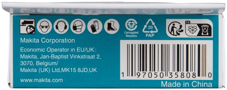 Makita Deimantinis grąžtas sulituotas vakuuminiu būdu (M14), granitui, marmurui, plytelėms 5MM. D-79902