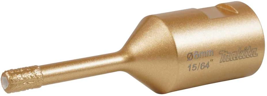 Makita Deimantinis grąžtas sulituotas vakuuminiu būdu (M14), granitui, marmurui, plytelėms 6MM. D-79918