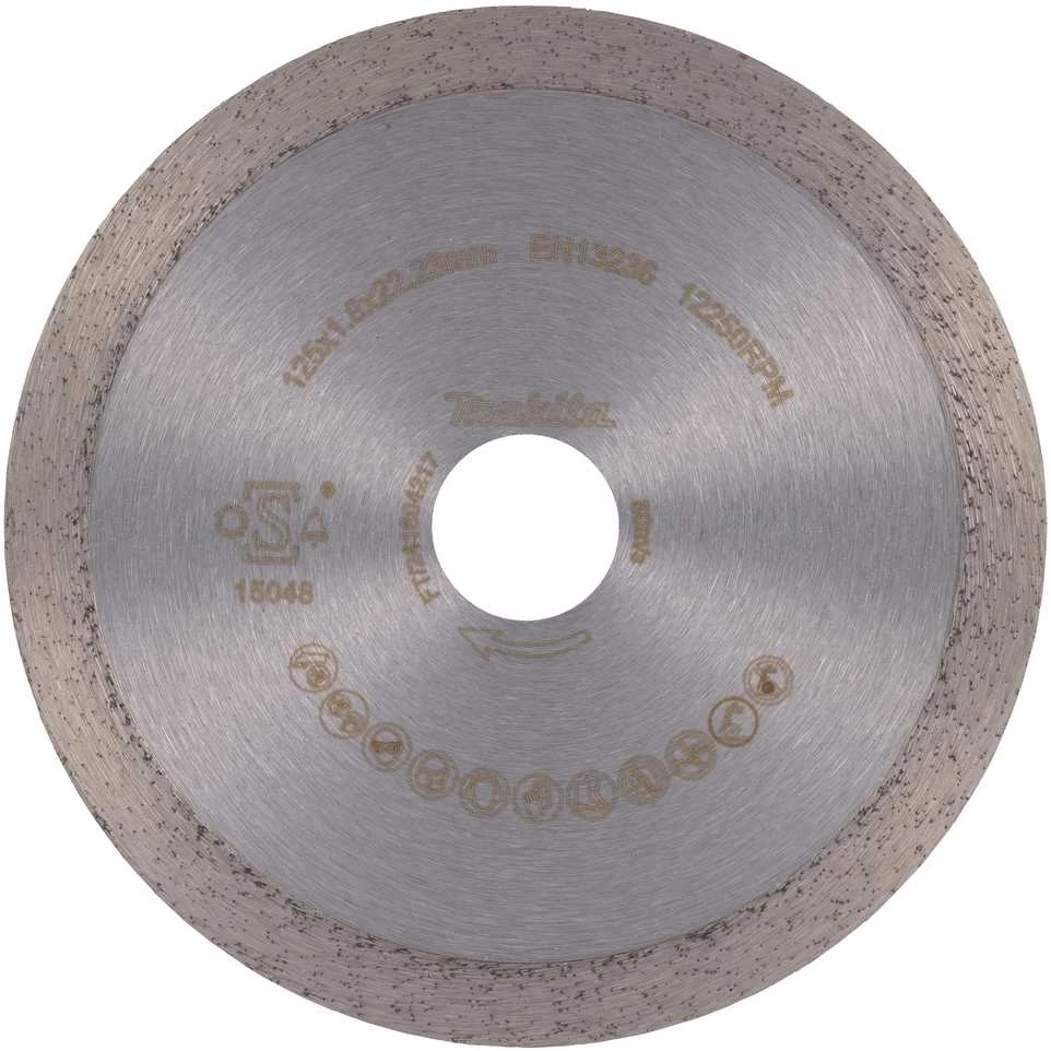 Makita Deimantinis pjovimo diskas, ø125 mm, skirtas keraminėms plytelėms pjauti D-80226