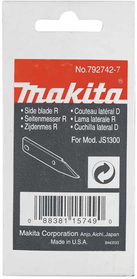 Makita Dešniosios pusės ašmenys JS1300 792742-7