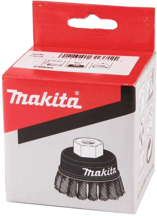 Makita Diametras 60MMxM14 "tiesi" viela 0,5mm D-24119