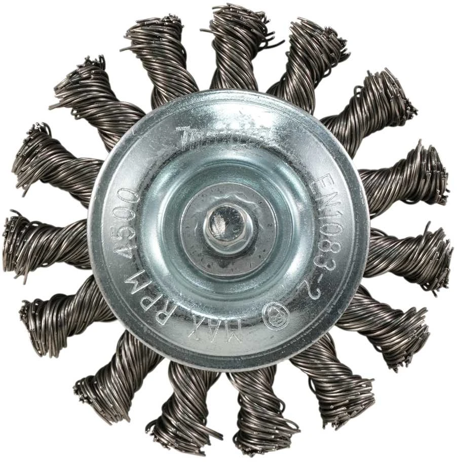 Makita Disko formos 75mm, su 1/4'' šešiakampiu antgaliu, Nerūdijantis plienas (Sukta viela) D-76716