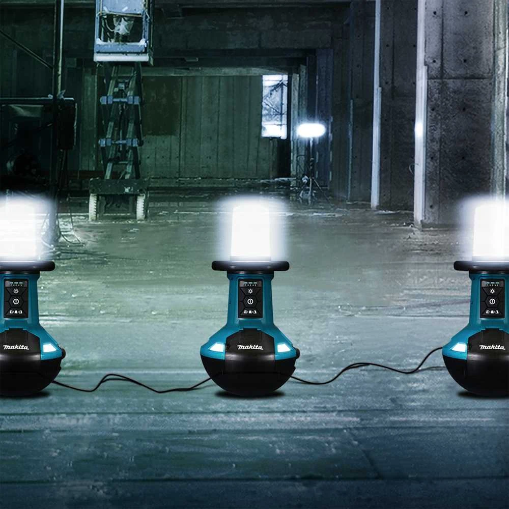 Makita DLM810Z Akumuliatorinis vertikalus darbinis žibintas DML810 18V X2 / AC 5 500 liumenų