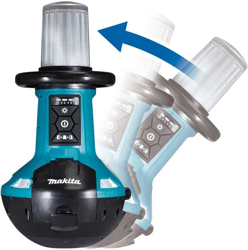 Makita DLM810Z Akumuliatorinis vertikalus darbinis žibintas DML810 18V X2 / AC 5 500 liumenų