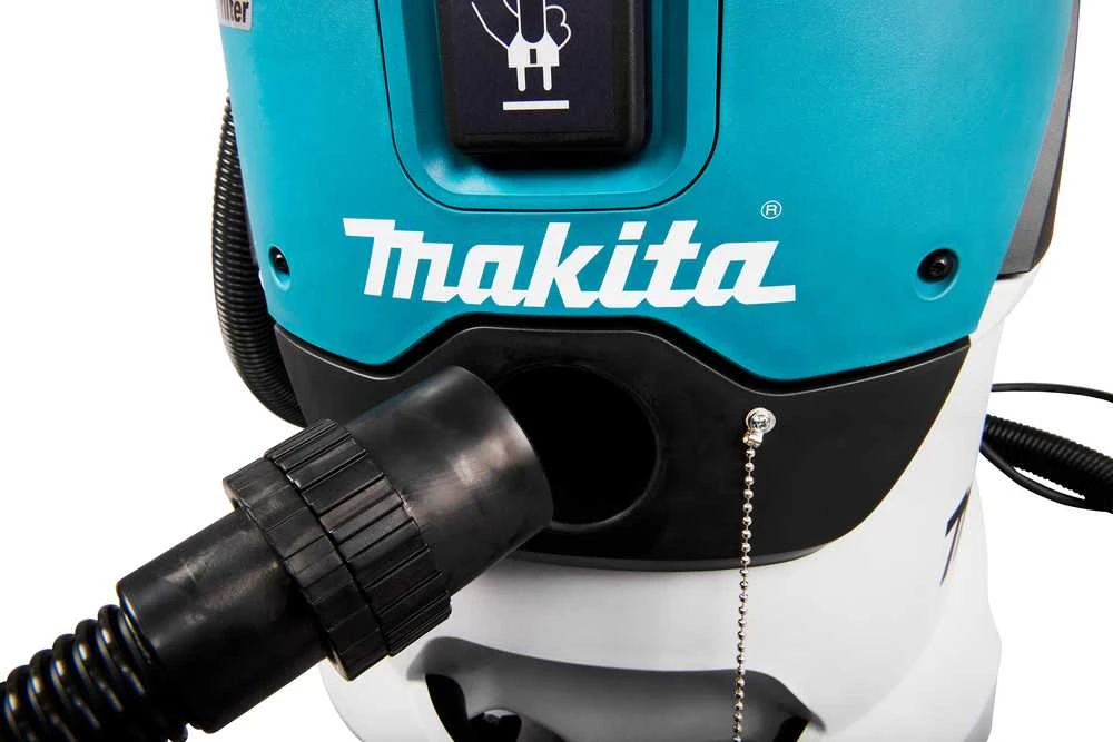 Makita dulkių siurblys (šlapiai/sausai) VC4210M, 1200 W, 42 l, 250mbar, darbo prietaiso įjungimas iki 2400 W
