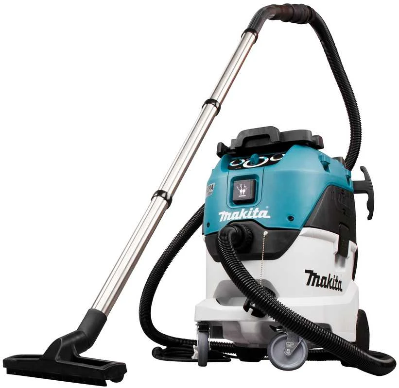 Makita dulkių siurblys (šlapiai/sausai) VC4210M, 1200 W, 42 l, 250mbar, darbo prietaiso įjungimas iki 2400 W