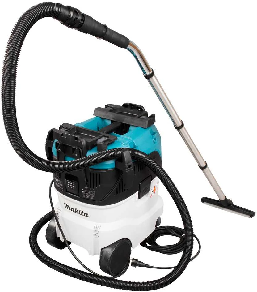 Makita dulkių siurblys (šlapiai/sausai) VC4210M, 1200 W, 42 l, 250mbar, darbo prietaiso įjungimas iki 2400 W