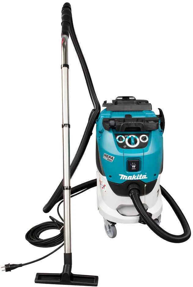 Makita dulkių siurblys (šlapiai/sausai) VC4210M, 1200 W, 42 l, 250mbar, darbo prietaiso įjungimas iki 2400 W