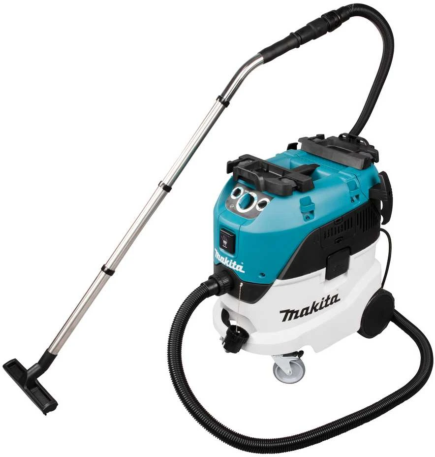 Makita dulkių siurblys (šlapiai/sausai) VC4210M, 1200 W, 42 l, 250mbar, darbo prietaiso įjungimas iki 2400 W