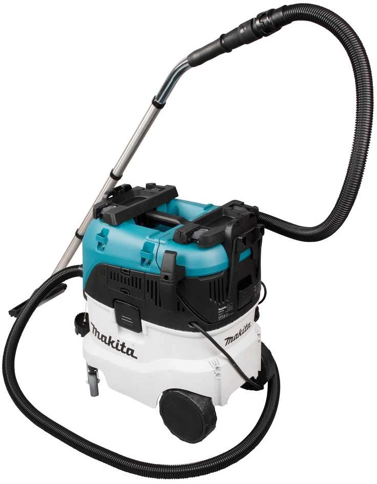 Makita dulkių siurblys (šlapiai/sausai) VC4210M, 1200 W, 42 l, 250mbar, darbo prietaiso įjungimas iki 2400 W