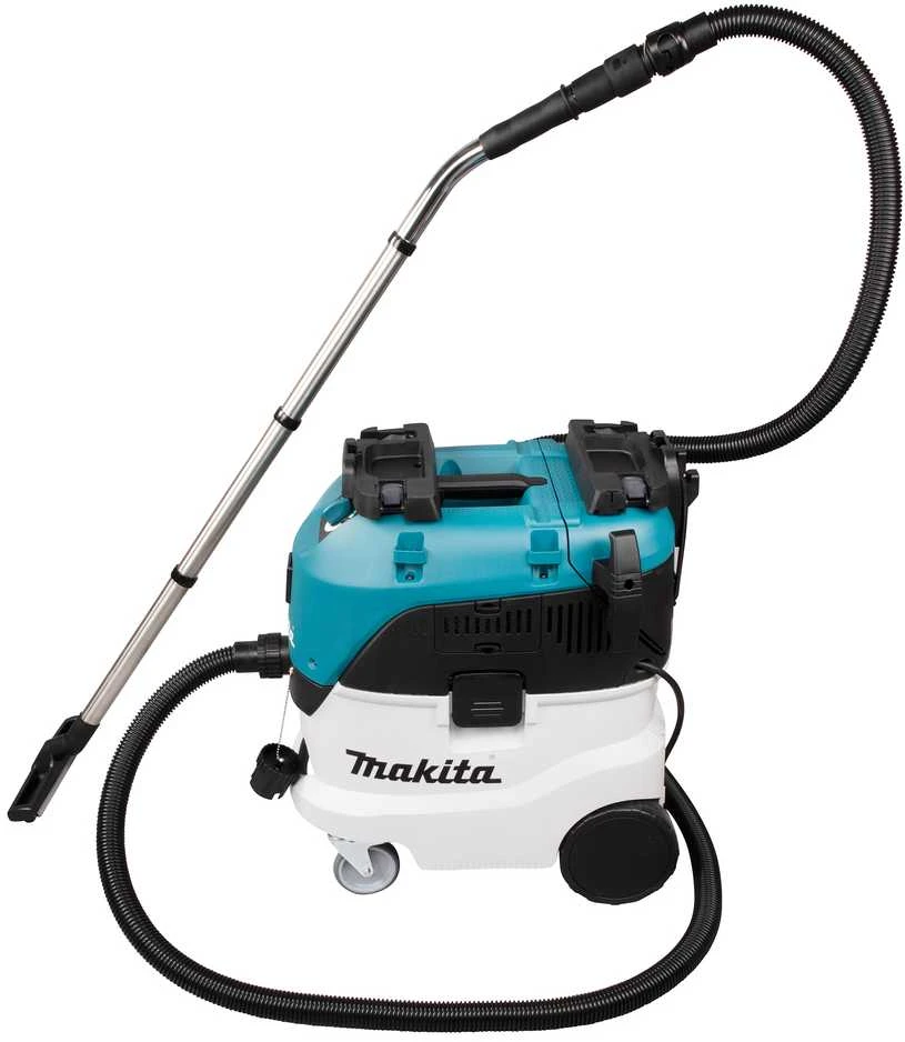 Makita dulkių siurblys (šlapiai/sausai) VC4210M, 1200 W, 42 l, 250mbar, darbo prietaiso įjungimas iki 2400 W