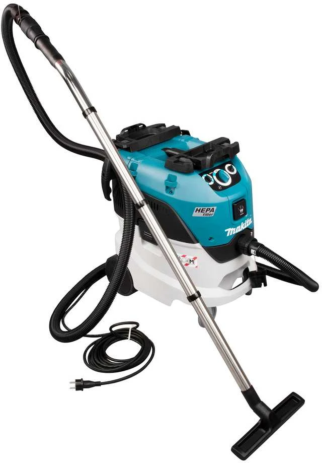Makita dulkių siurblys (šlapiai/sausai) VC4210M, 1200 W, 42 l, 250mbar, darbo prietaiso įjungimas iki 2400 W