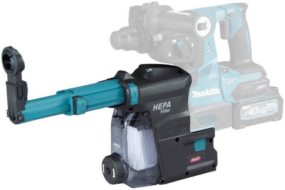 Makita Dulkių surinkimo sistema DX12 XGT HR001, HR003 191E54-9