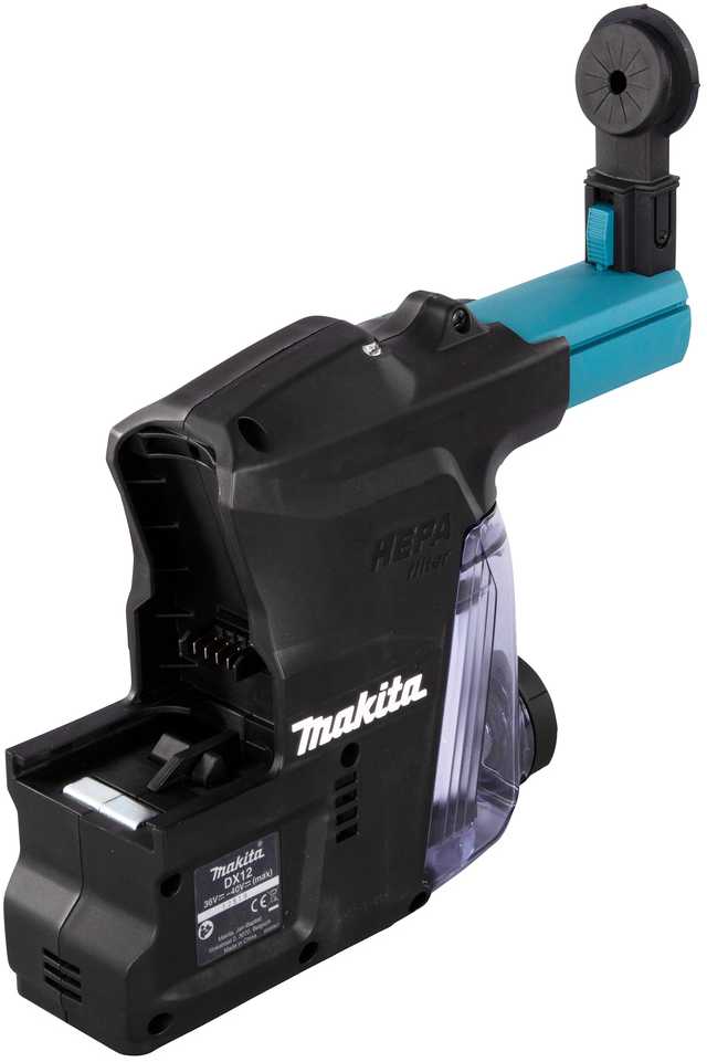 Makita Dulkių surinkimo sistema DX12 XGT HR001, HR003 191E54-9