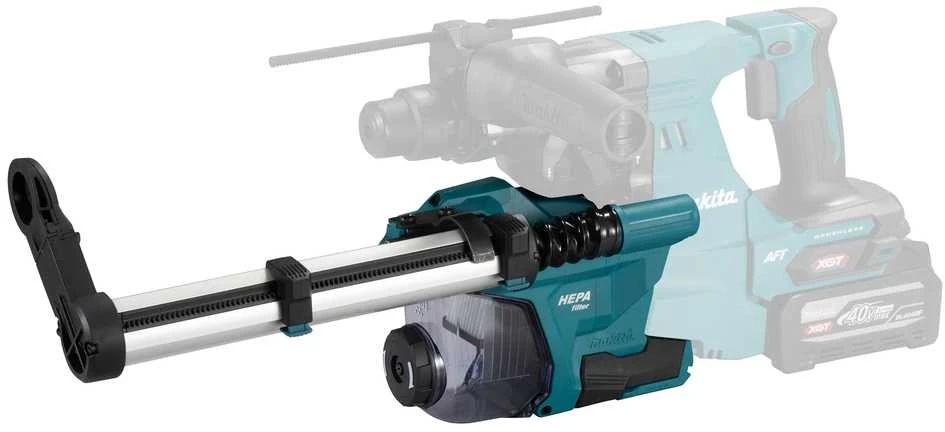 Makita DX17 dulkių nusiurbimo sistema su HEPA filtru