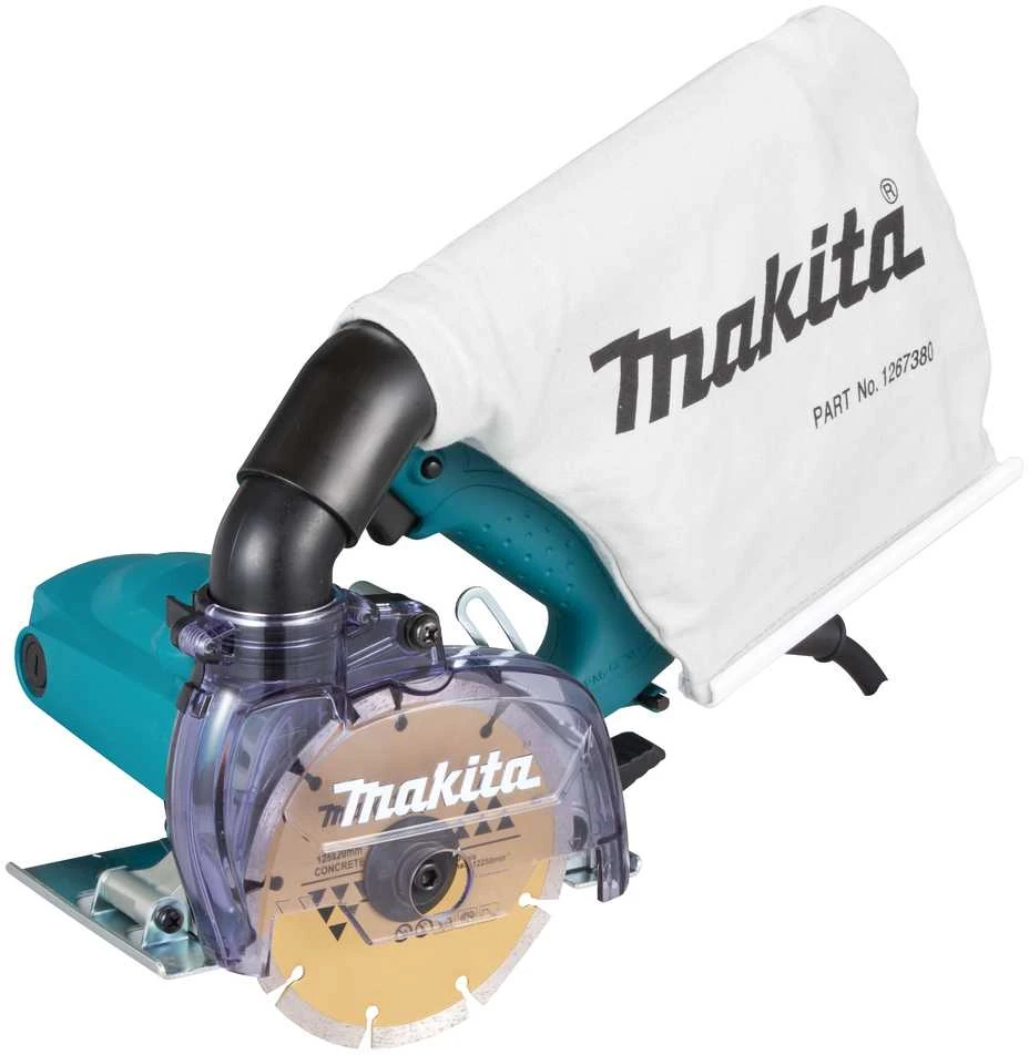 Makita Dustless disko pjaustyklė 4100KB 125mm, 1400W, Dry curring