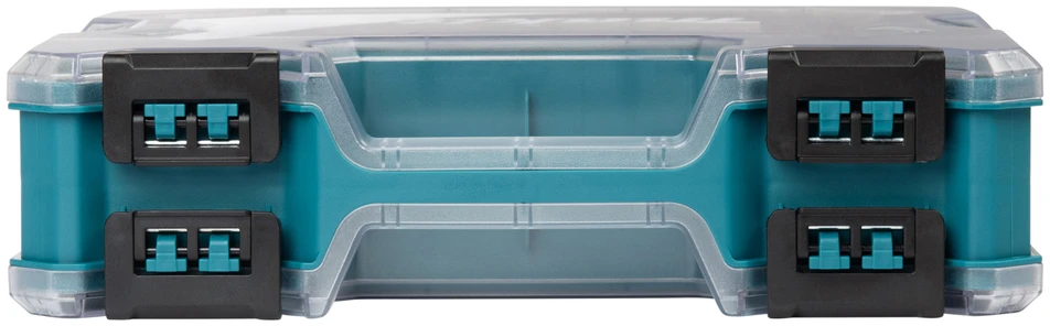Makita Dvipusis plastikinis priedų dėklas su 24 nuimamais skirtukais E-26870