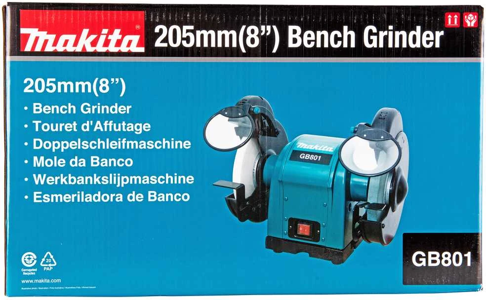 Makita Elektrinis galąstuvas GB801 205 mm