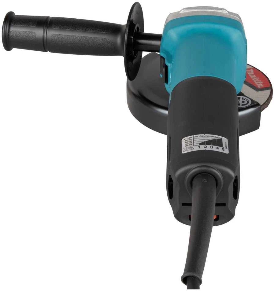 Makita Elektrinis kampinis šlifuoklis GA5100 851 W • 125 mm • 2 800 - 11 000 min⁻¹