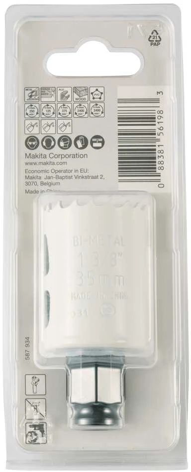 Makita EZYCHANGE Bi-Metal gręžimo karūna 35mm E-03741 BiM • 35 mm • Ezychange