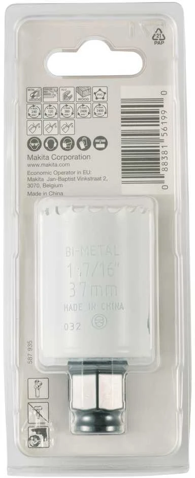Makita EZYCHANGE Bi-Metal gręžimo karūna 37mm E-03757 BiM • 37 mm • Ezychange