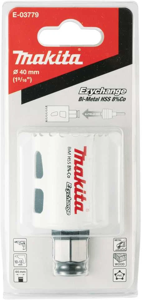 Makita EZYCHANGE Bi-Metal gręžimo karūna 40mm E-03779 BiM • 40 mm • Ezychange