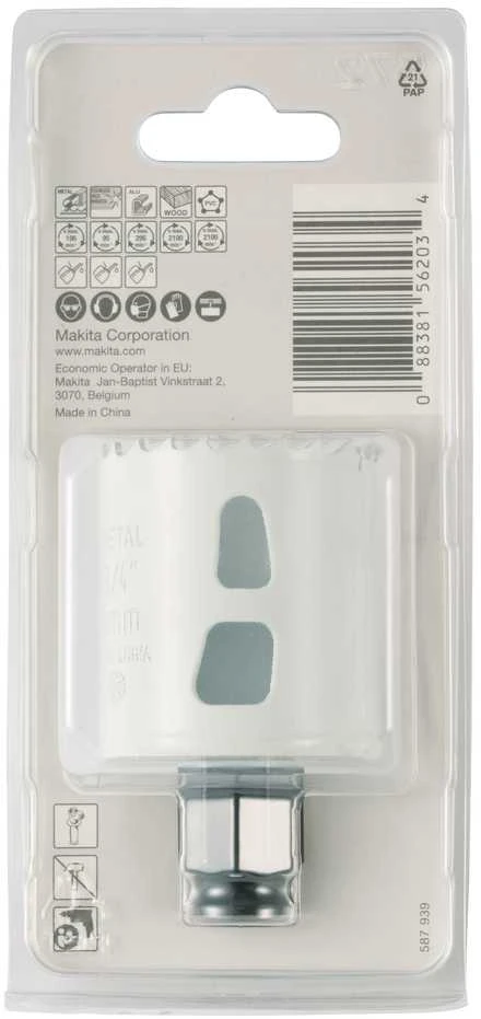 Makita EZYCHANGE Bi-Metal gręžimo karūna 44mm E-03791 BiM • 44 mm • Ezychange