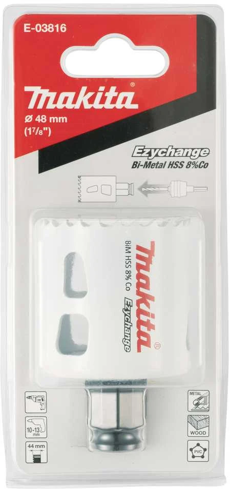 Makita EZYCHANGE Bi-Metal gręžimo karūna 48mm E-03816 BiM • 348 mm • Ezychange