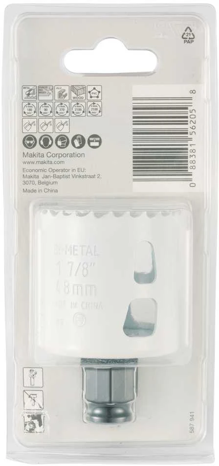 Makita EZYCHANGE Bi-Metal gręžimo karūna 48mm E-03816 BiM • 348 mm • Ezychange
