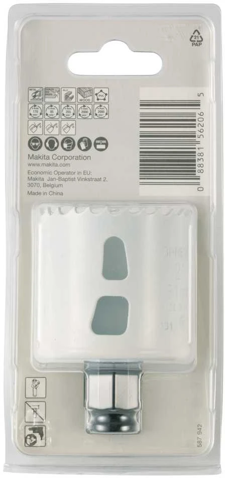Makita EZYCHANGE Bi-Metal gręžimo karūna 51mm E-03822 BiM • 51 mm • Ezychange